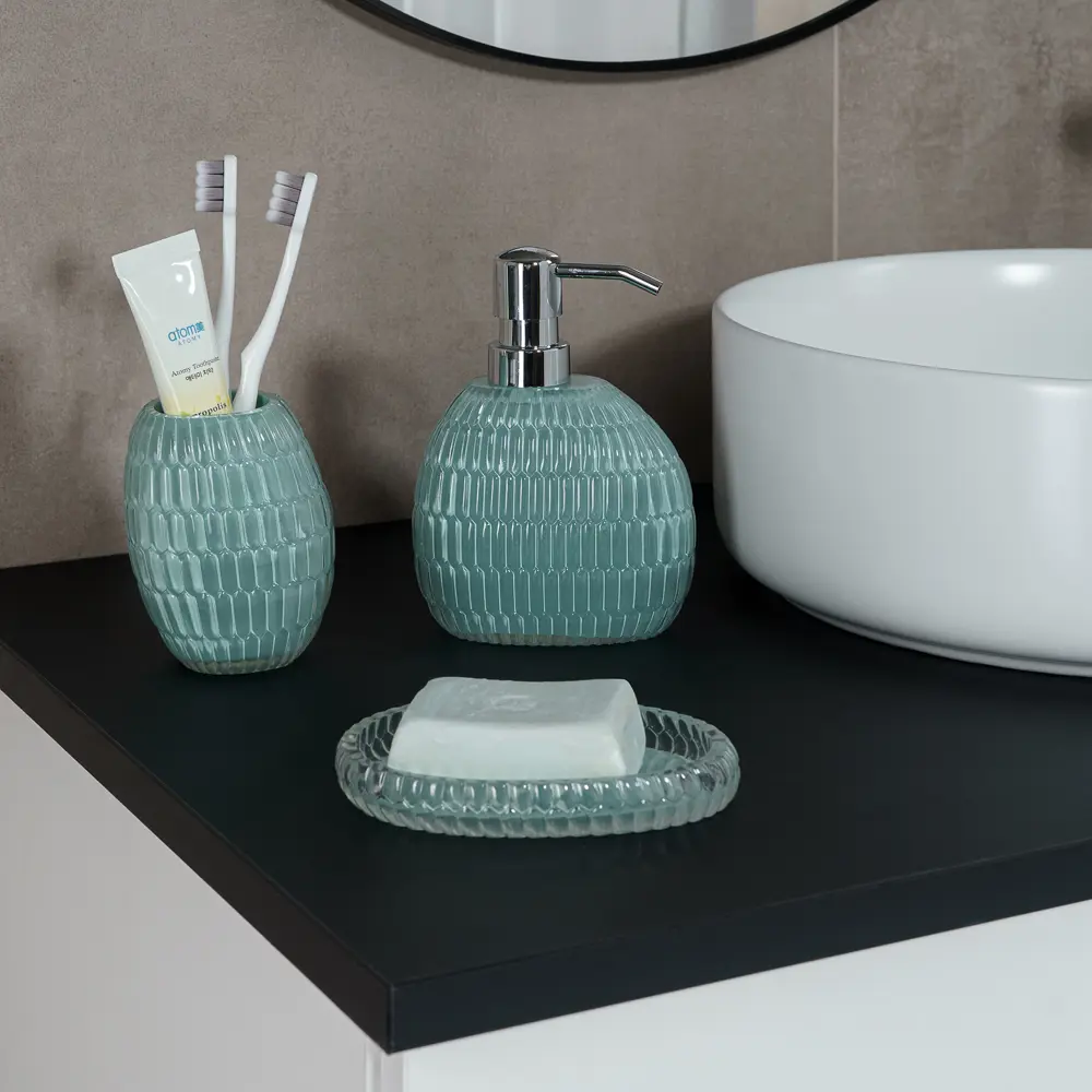 Verran Aurora — стакан для зубных щеток в изумрудном цвете 89384110 STLM-1567597 - Вид №5