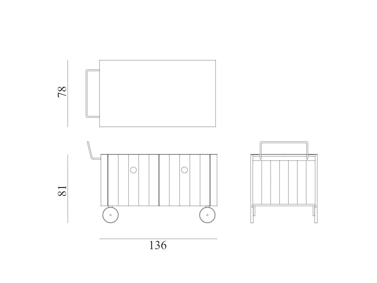 Открытая кухня из красного дерева Exteta 10th ARCH-00084700 - Вид №14