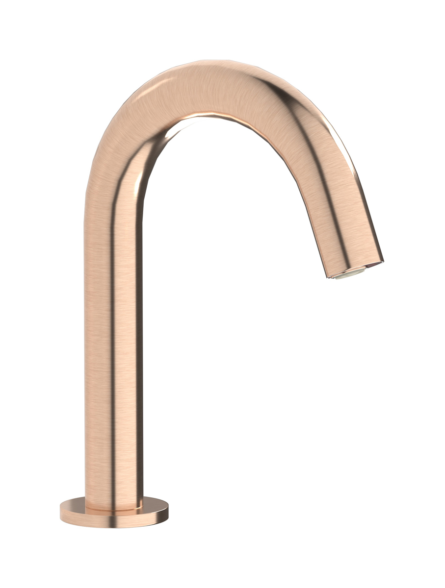 Электронный кран со смешиваемой водой в комплекте с блоком управления WE ARE IB el007sr Brushed Rose Gold Powa 2.0