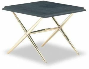 Enza Home Низкий квадратный деревянный журнальный столик Elegante