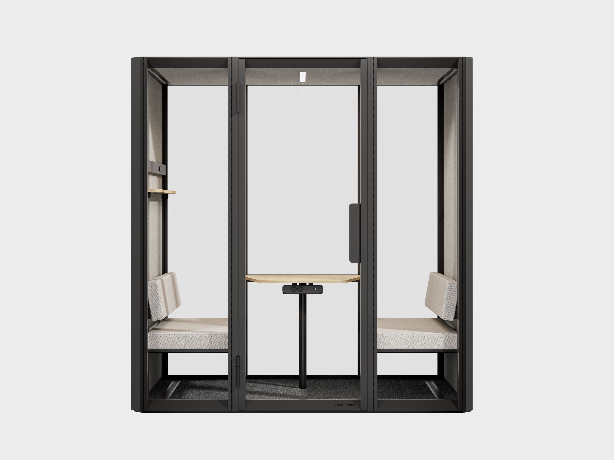 Многосторонняя акустическая офисная кабина со встроенным освещением Mute Jetson ARCH-00144983