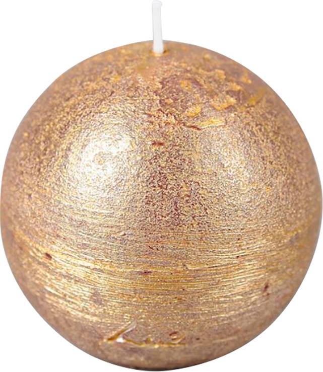 10629090 Luz your senses Свеча-шар Luz your senses 8см (вечернее золото) Парафин 