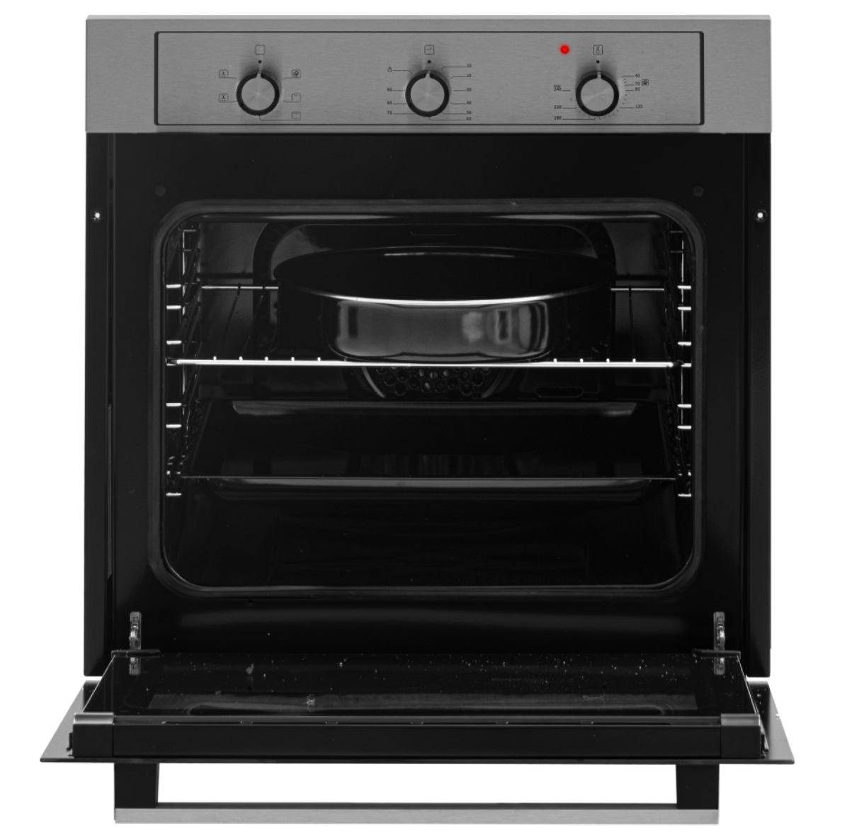 9057832 Электрический духовой шкаф Delvento V6EM16088 серебристый STDN-0040523 - Вид №1