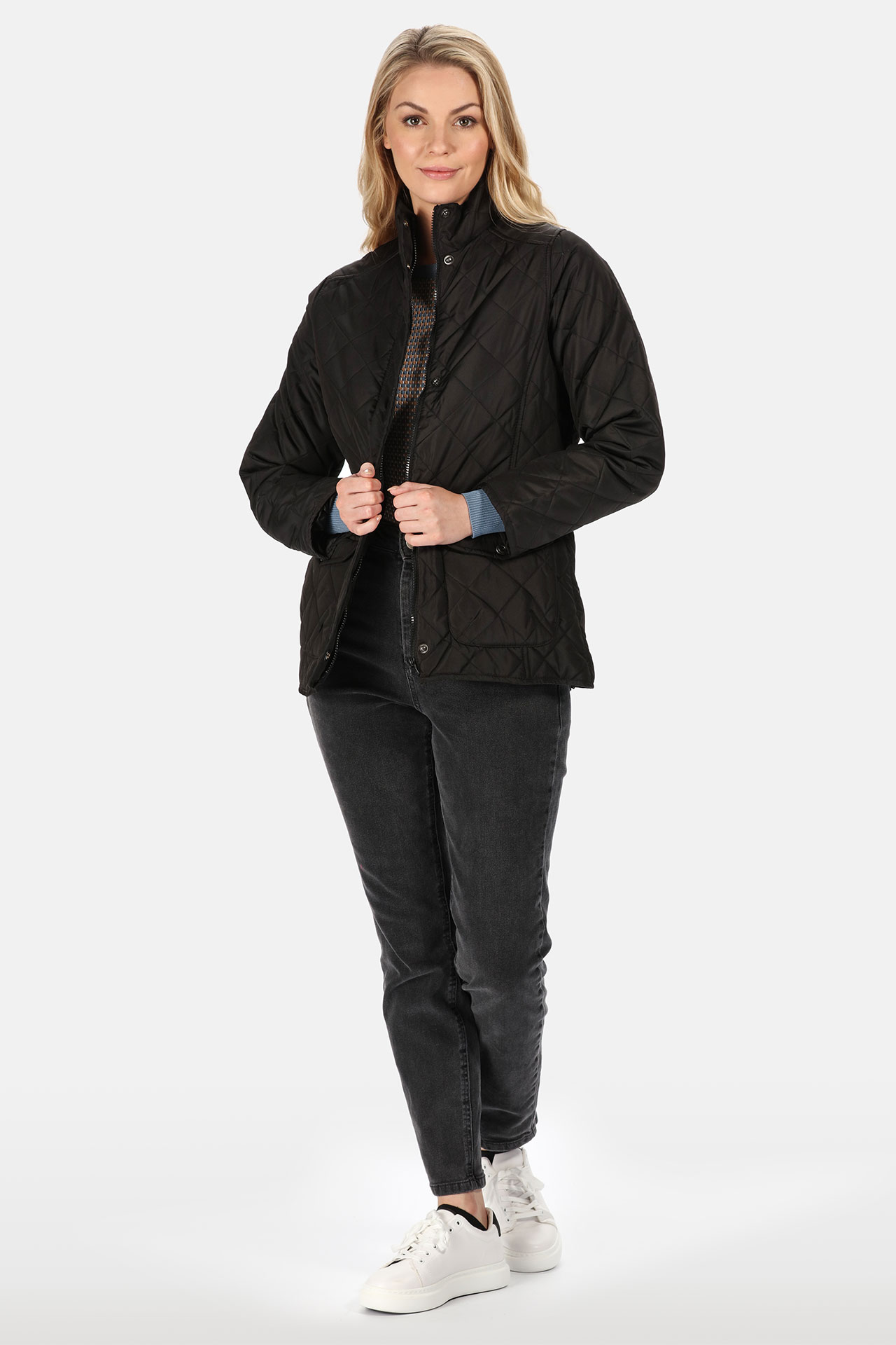 5041902 Куртка РЕГАТТА ПРОФЕШИОНАЛ ТАРАХ утепленная женская черная  Демисезонная одежда размер 12 (44) Спецодежда  - Вид №7