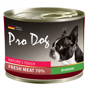 ПР0025895 Корм для собак Ягненок 200г PRO DOG