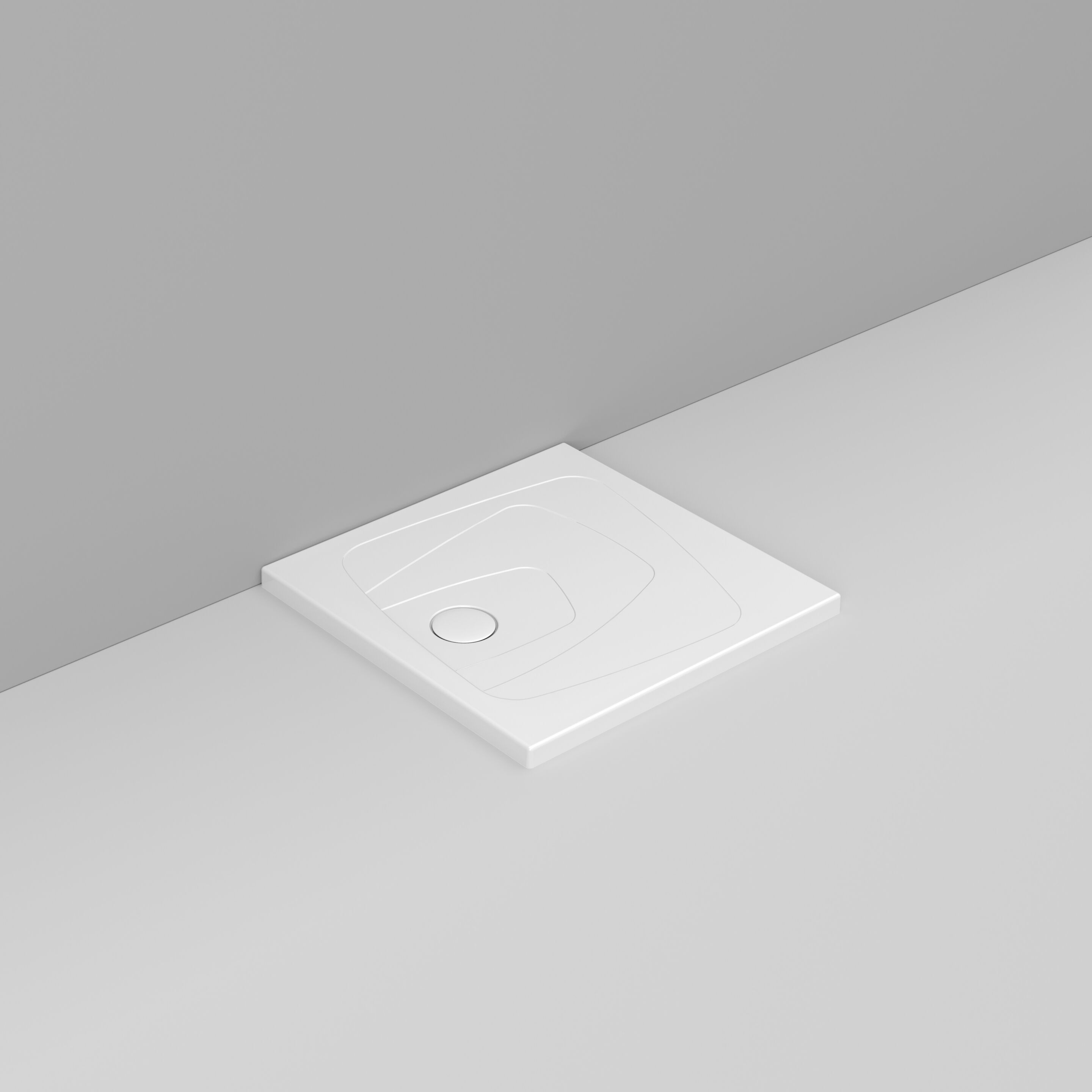 Керамический нескользящий квадратный поддон для душа Ceramica Dolomite за пределами ARCH-00056029 - Вид №55