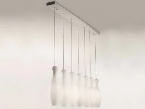 Siru Светодиодная подвесная лампа из дутого стекла  Ls629-040