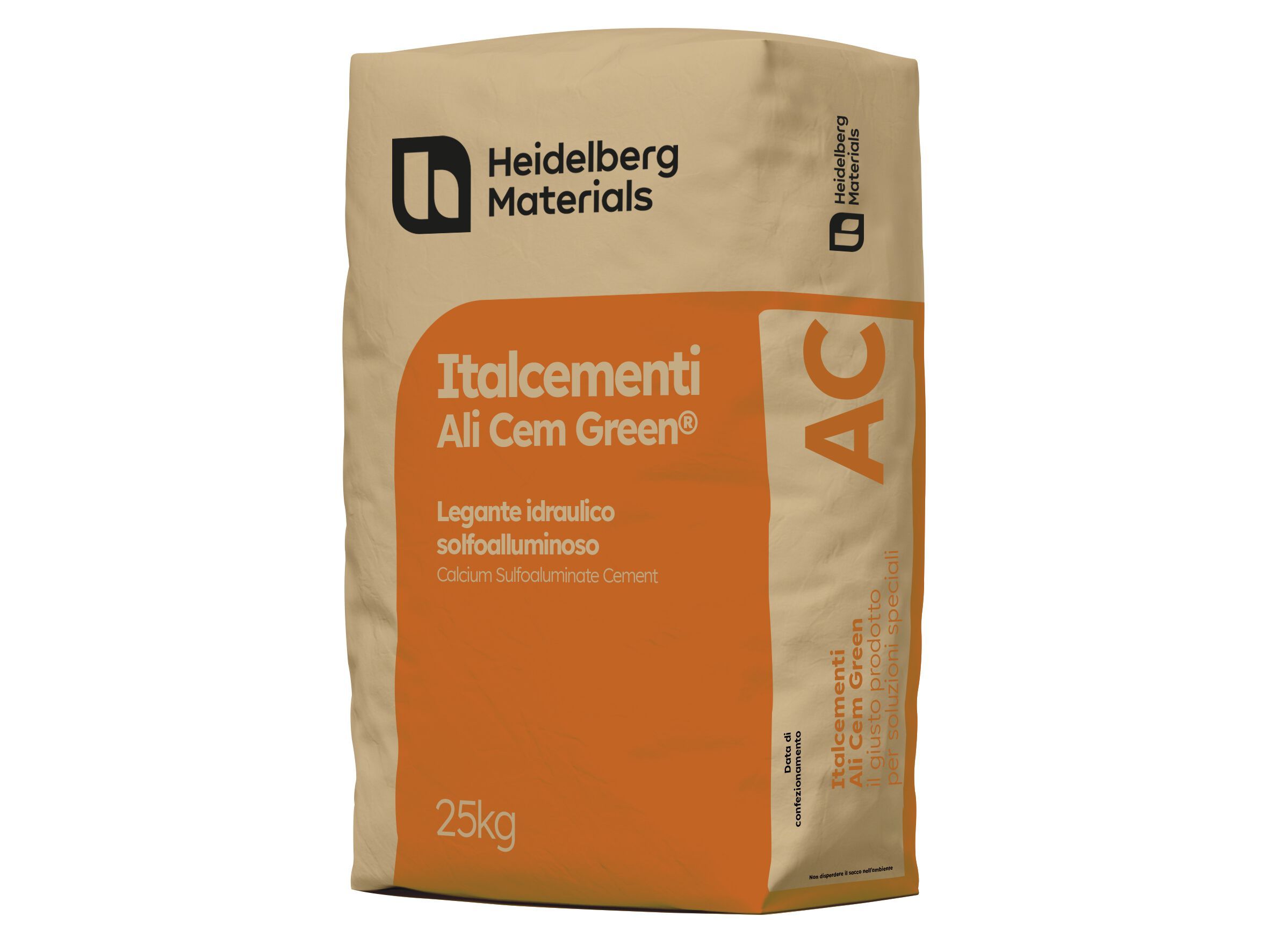 Сульфоалюминесцентное гидравлическое связующее Heidelberg Materials ALI CEM® GREEN ARCH-00002535