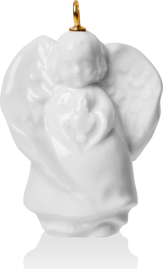 10639499 Meissen Фигурка "Ангел-хранитель" 4,7см Фарфор 