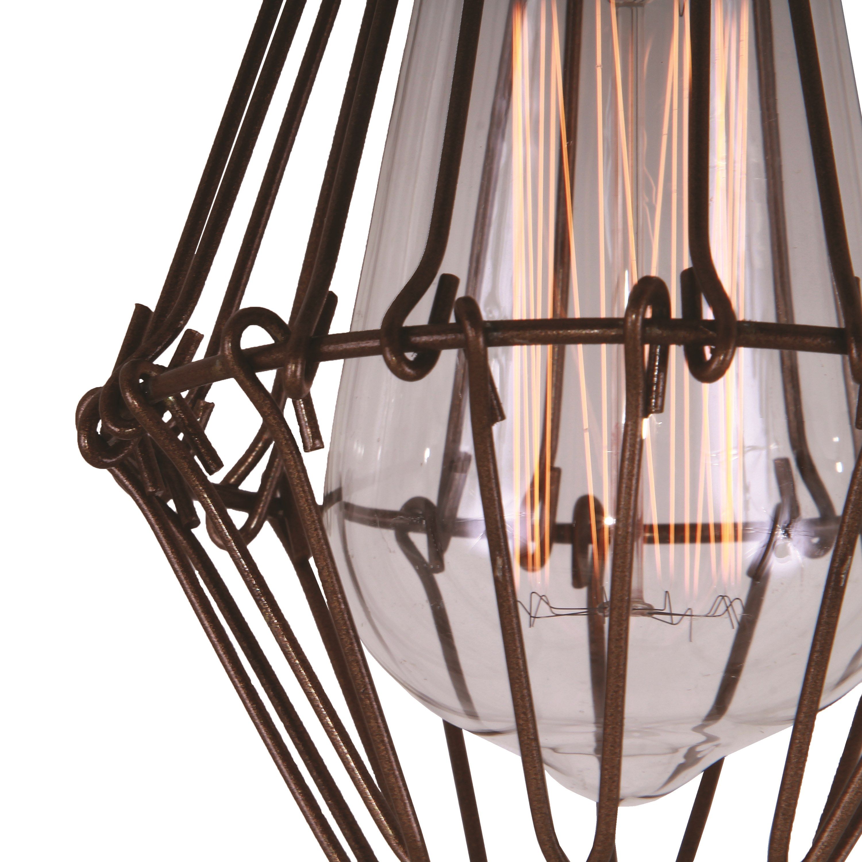 Потолочный светильник ручной работы Mullan Lighting Apoch Flush Cage Light ARCH-00151495 - Вид №1