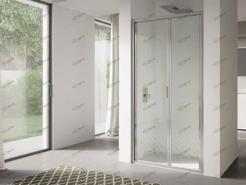 DISENIA Душевая кабина ниша стеклянная с откидной дверцей 4.0 sun-id-1433108