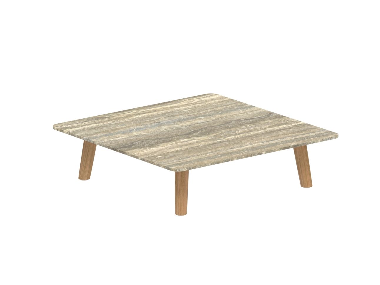 Керамический квадратный садовый журнальный столик Royal Botania Mambo Lounge ARCH-00142934 - Вид №1