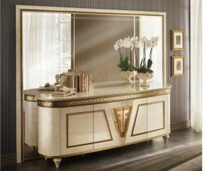 Arredoclassic Настенное деревянное зеркало в раме Fantasia