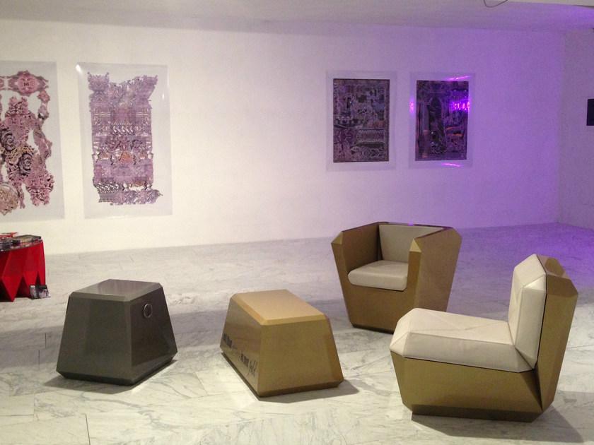 altreforme Мягкое алюминиевое кресло с подлокотниками Dream sun-id-1458682 - Вид №3