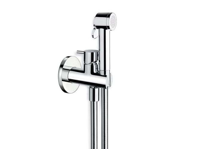 Настенный смеситель для биде с ручным душем CRISTINA Rubinetterie CRIWJ670 ARCH-00092140