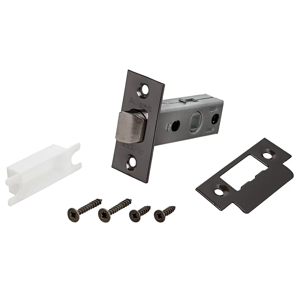 Защёлка межкомнатная Avers, цвет чёрный ARMEX STLM-2118595 - Вид №1