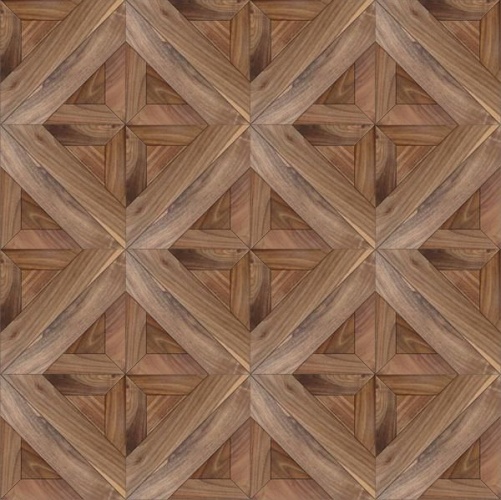 Модульный паркет Da Vinci Инженерный модульный паркет из ореха Синчере Орех Европейский (Грецкий) Натур (Гладкая) 422х422 мм 2600600097 - Вид №2