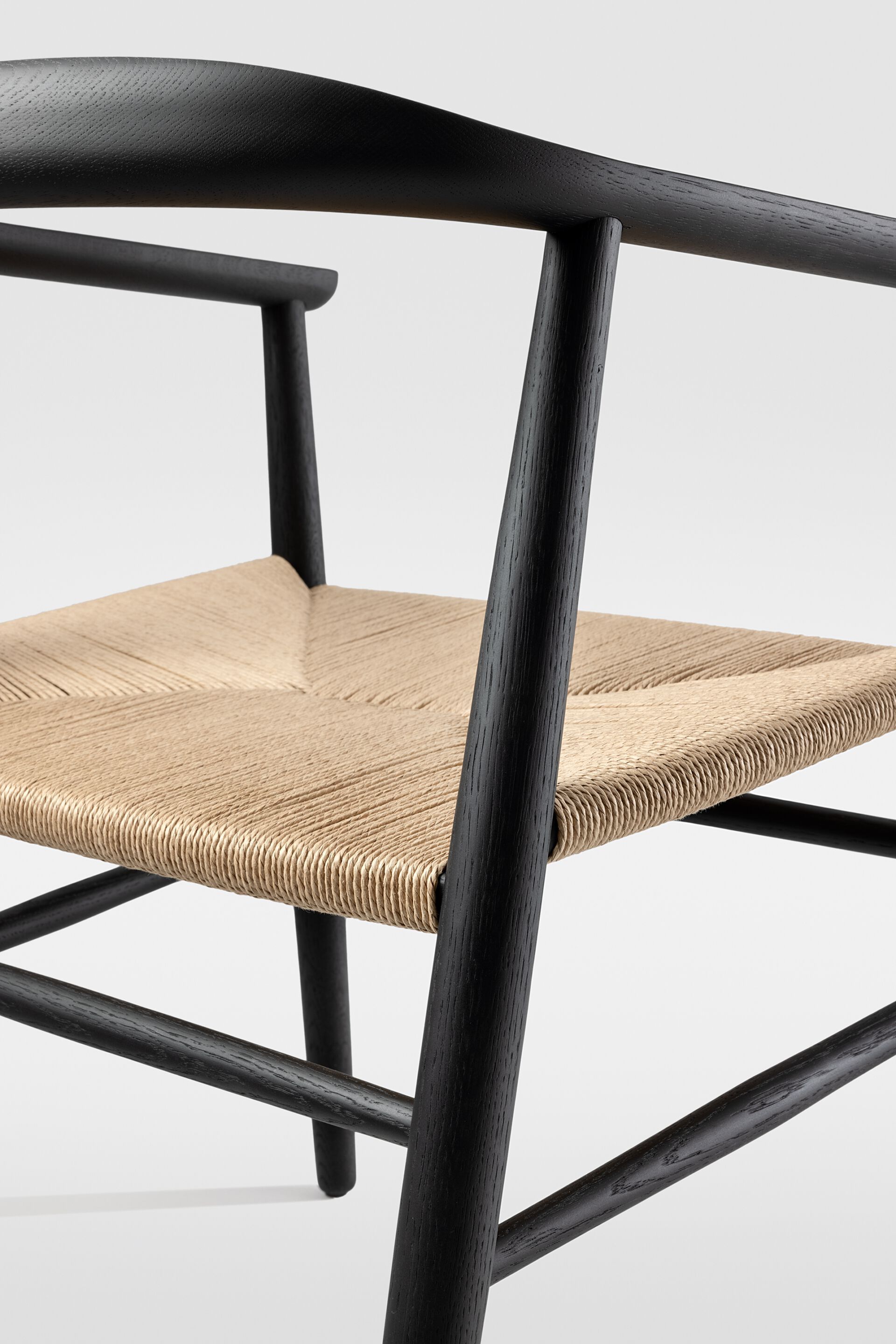 Деревянный стул с подлокотниками ZEITRAUM Кожа ARCH-00020084 - Вид №7