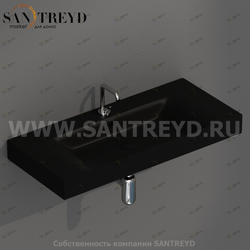 355031 Пьедестал для раковины прямоугольная Kerasan Tribeca