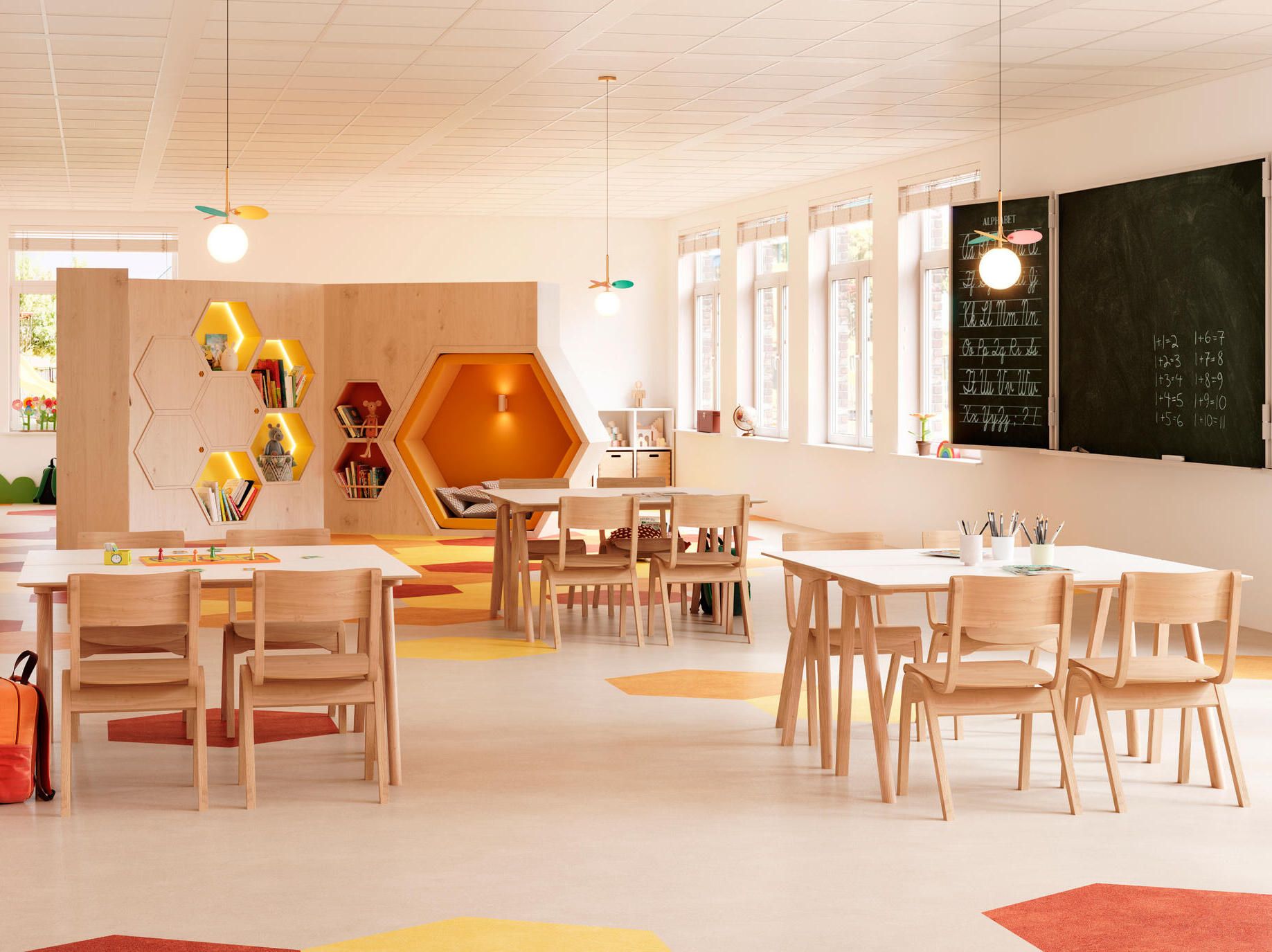 Нескользящий виниловый пол с эффектом ткани BEAUFLOR Xtreme ARCH-00110024