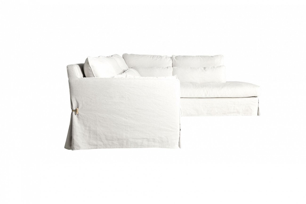 Диван Sara угловой белый SITS ДИЗАЙНЕРСКИЕ, SARA 192330 Белый  - Вид №2