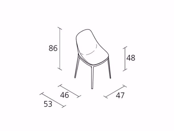 Полиуретановый стул Alias ARCH-00046836 - Вид №5