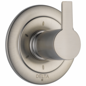 T11961-SS 3-портовая переключающая накладка с 6 позициями Delta Faucet Compel Нержавеющая сталь