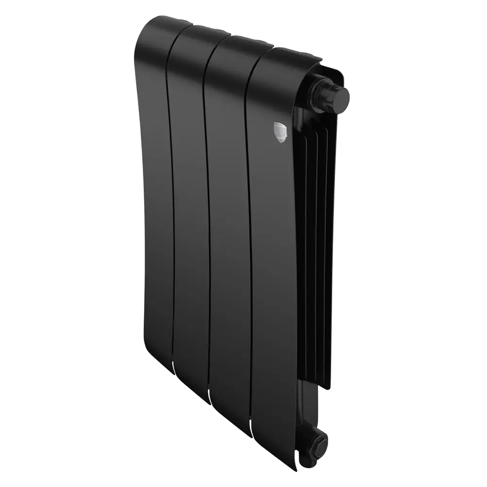 Биметаллический радиатор Royal Thermo Infinity 500/90 4 секции черный 89437344 STLM-1577435 - Вид №1