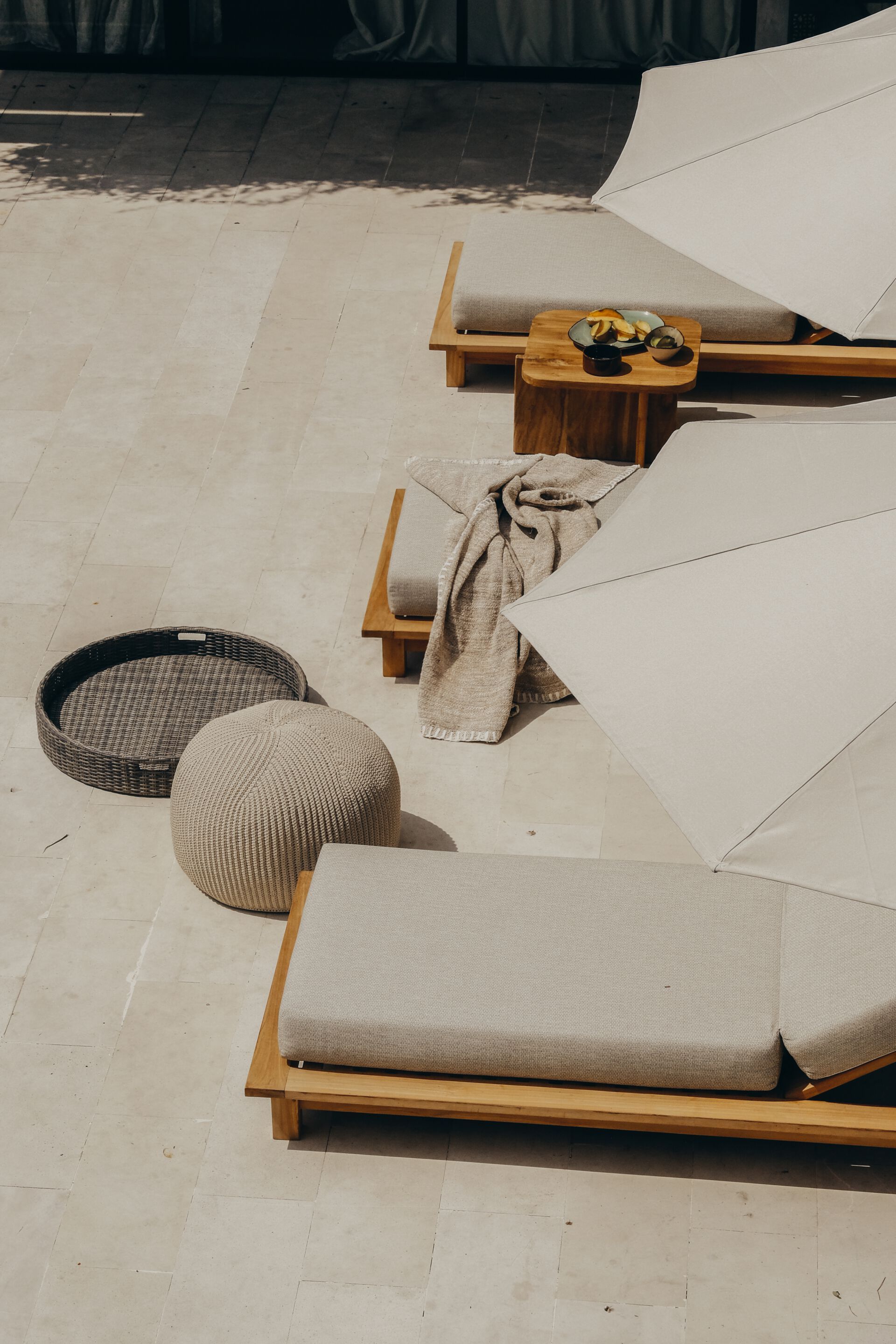 Садовая кровать с откидной спинкой из ткани cbdesign Ocean ARCH-00142542 - Вид №4