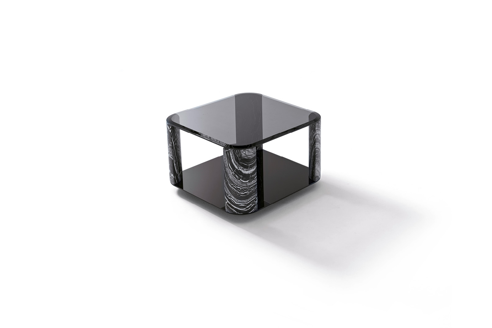 380/68 Mirage квадратный большой приставной столик - giorgio collection