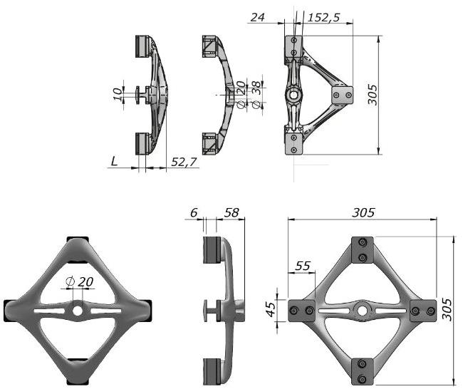 Nuova Oxidal Система анкеровки стеклянного фасада Tensyon system sun-id-1512084 - Вид №6
