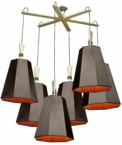 designheure Подвесной светильник из ткани Luxiole Lu6lasmo