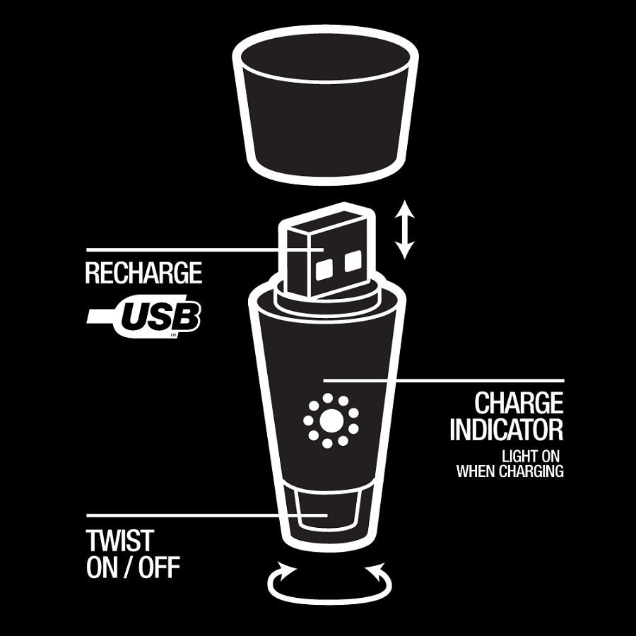 Пробка светящаяся белая Bottle Light SUCK UK ДИЗАЙНЕРСКИЕ 00-3880650 Белый  - Вид №29