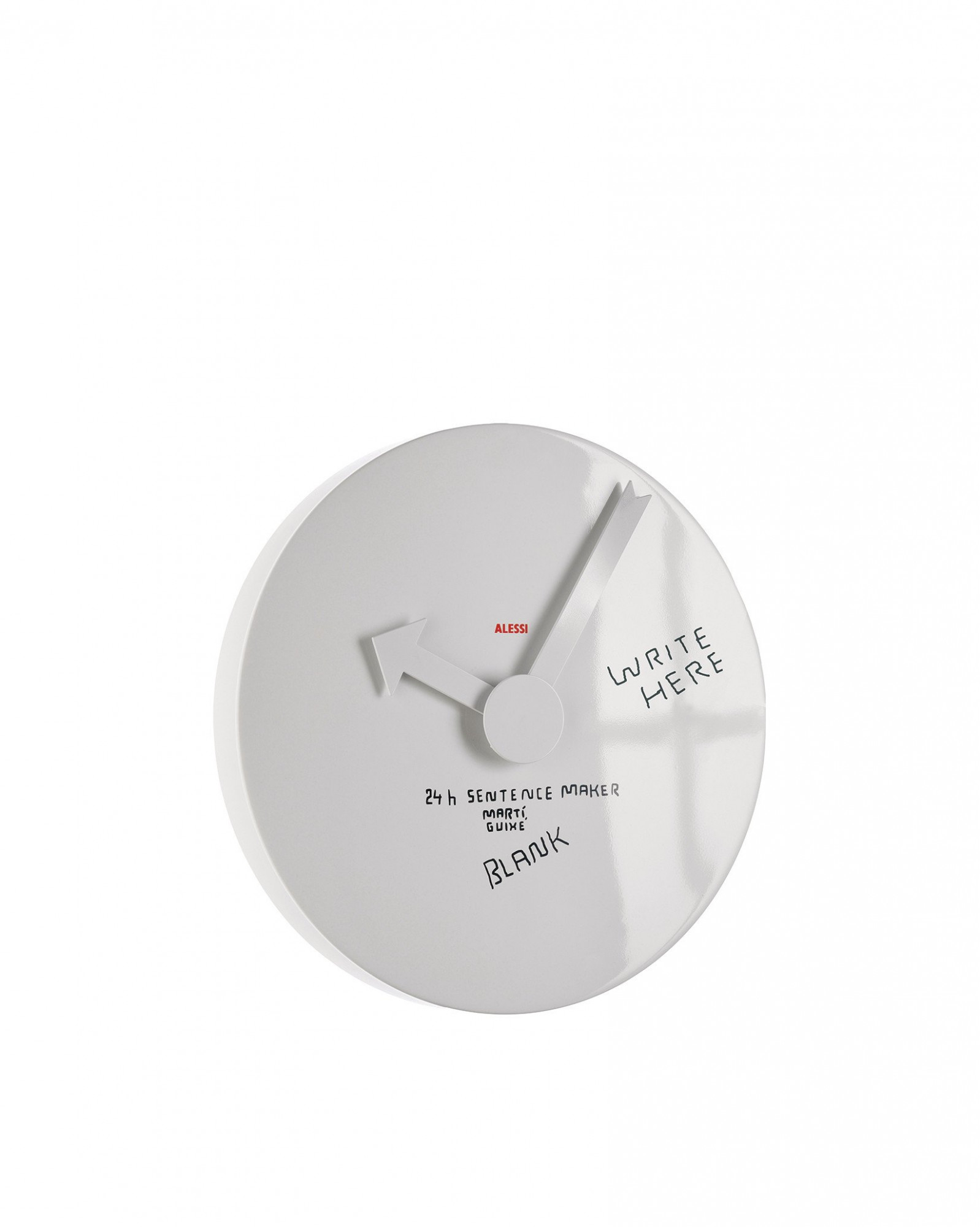 Настенные часы Alessi Blank MGU02