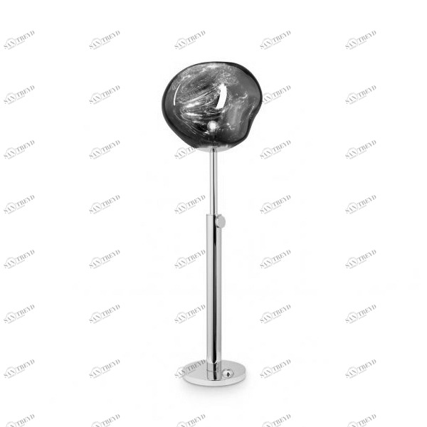 Торшер Melt silver от Delight Collection 9305F DELIGHT COLLECTION НЕОБЫЧНЫЕ 244434 Хром 