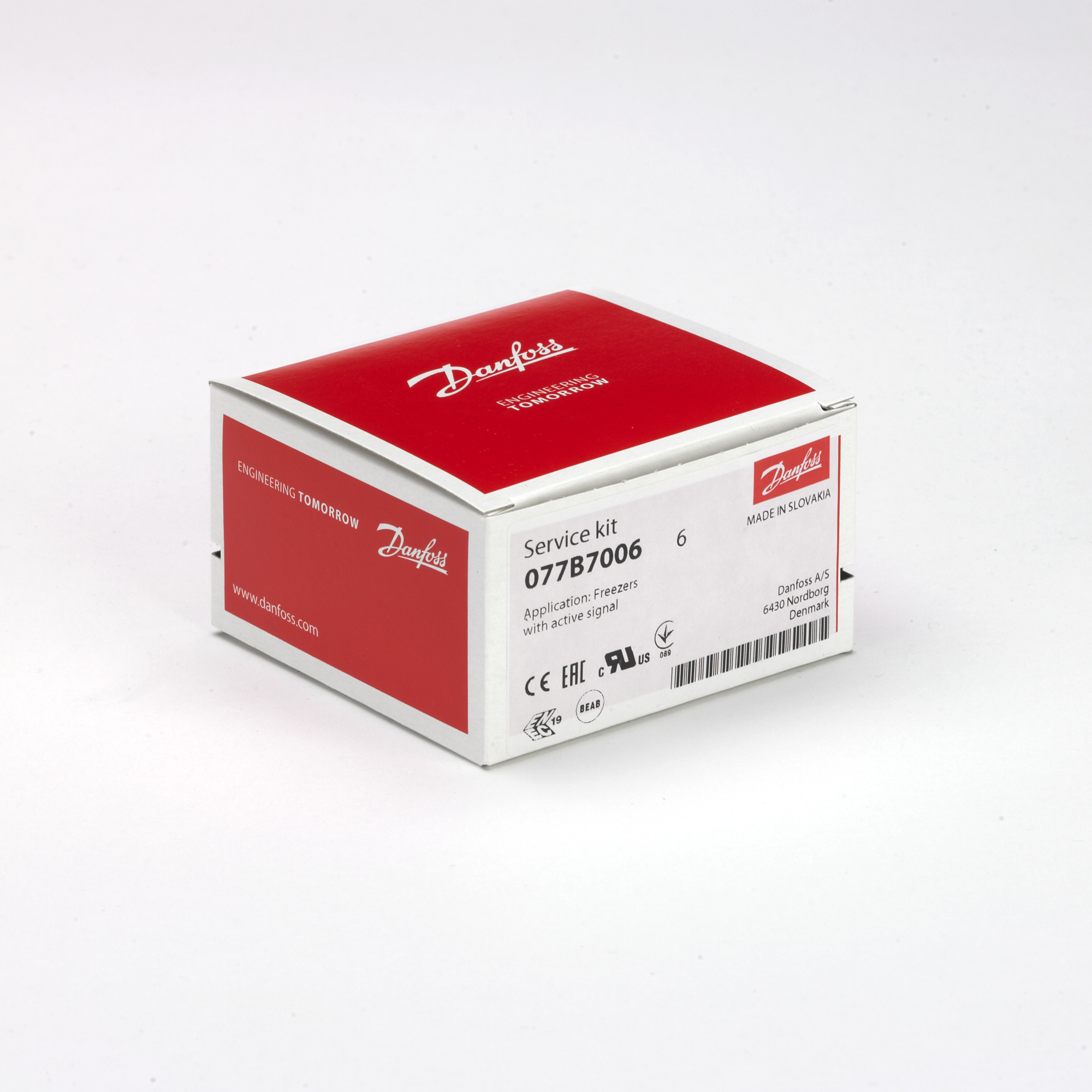 Danfoss Сервисные термостаты бытового и торгового применения 077B SERVICE THERMOSTAT NO. 8 077B7008  - Вид №2