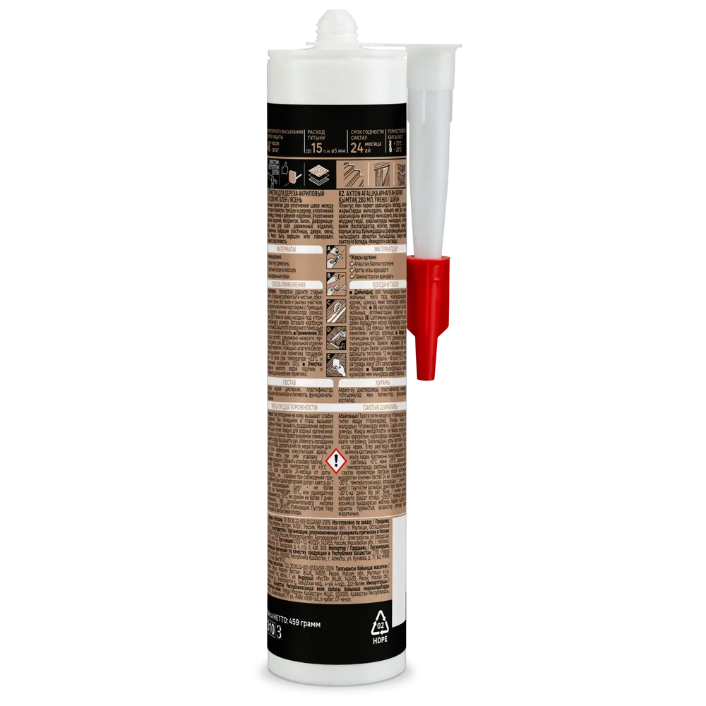 Герметик Axton для дерева: надежная защита цвета Махагон 280 мл 86126486 STLM-0066310 - Вид №1