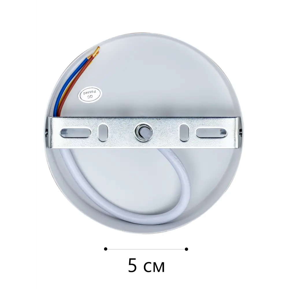 Люстра на штанге Kles, 5 ламп, 15 м², цвет белый/дерево LAMPLANDIA STLM-2071881 - Вид №8