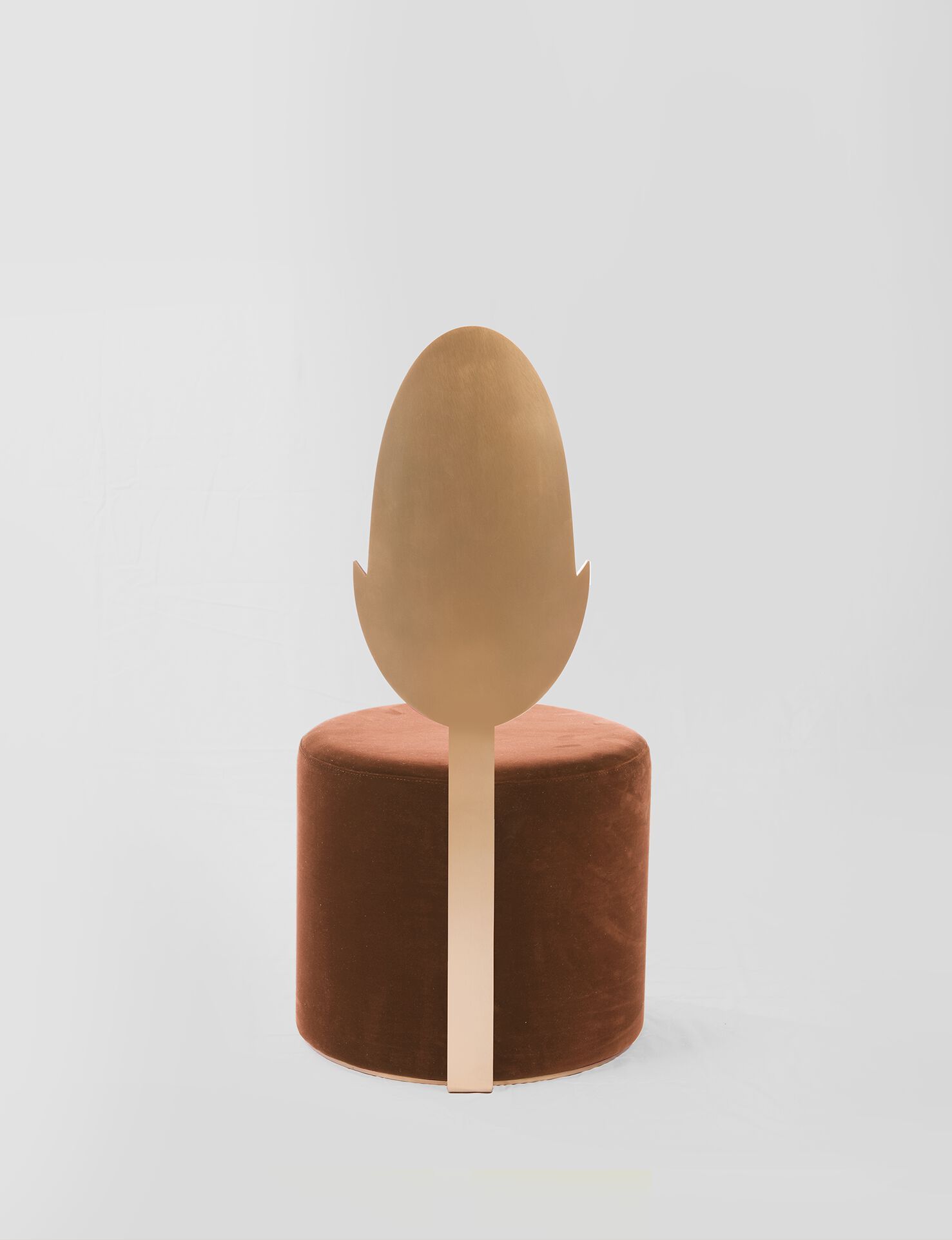 Круглый пуф из ткани Secolo GIARDINO BOTANICO ARCH-00030055 - Вид №8