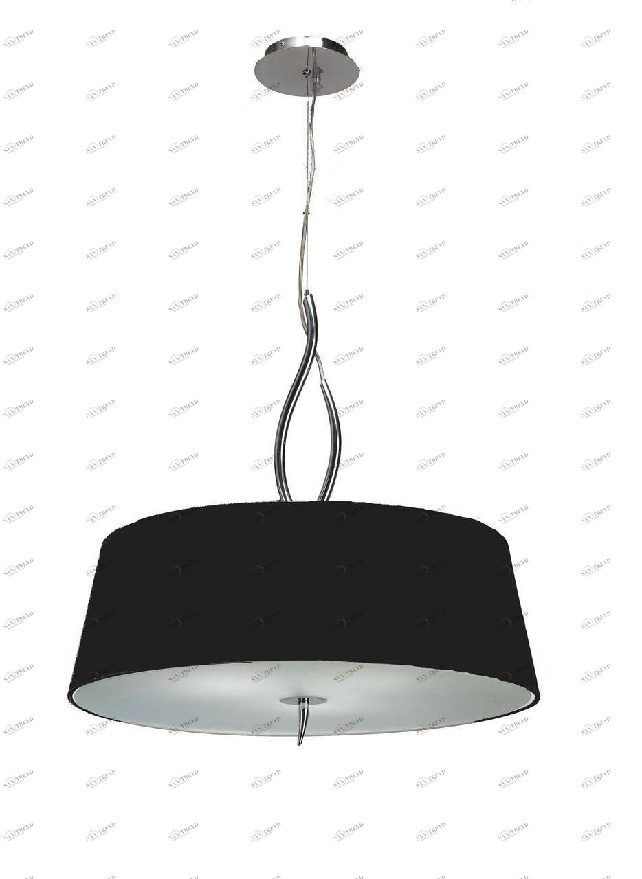 Подвесной светильник Mantra Ninette Satin Nickel 1912 MANTRA ДИЗАЙНЕРСКИЕ, NINETTE SATIN NICKEL 070533 Черный 