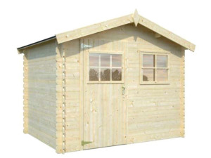 Садовый домик из ели