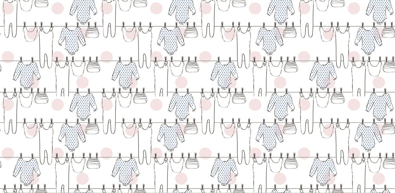 Обои с рисунком Creativespace Prêt-à-porter ARCH-00146318 - Вид №2