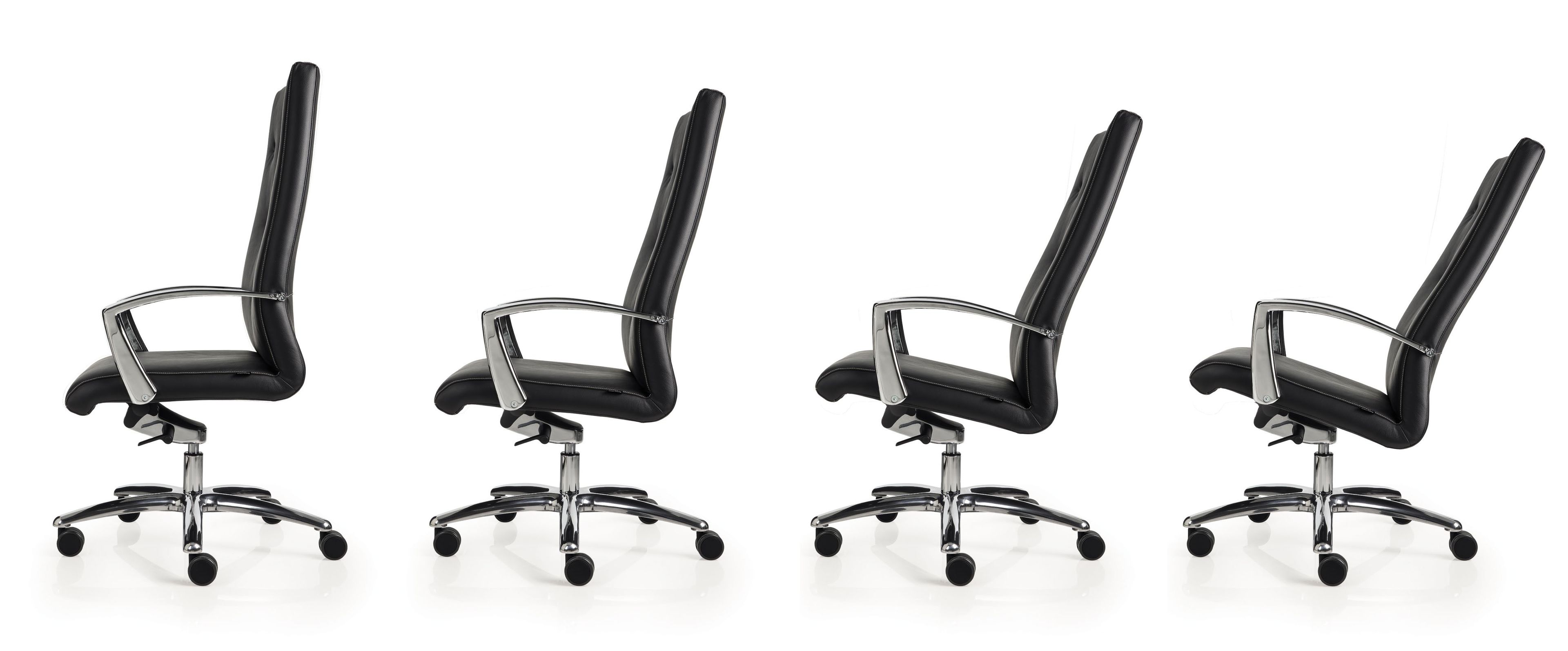 Вращающееся офисное кресло с колесами и подлокотниками Luxy ARCH-00111655 - Вид №5