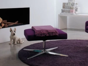 Verzelloni Квадратный пуф из ткани Sillón