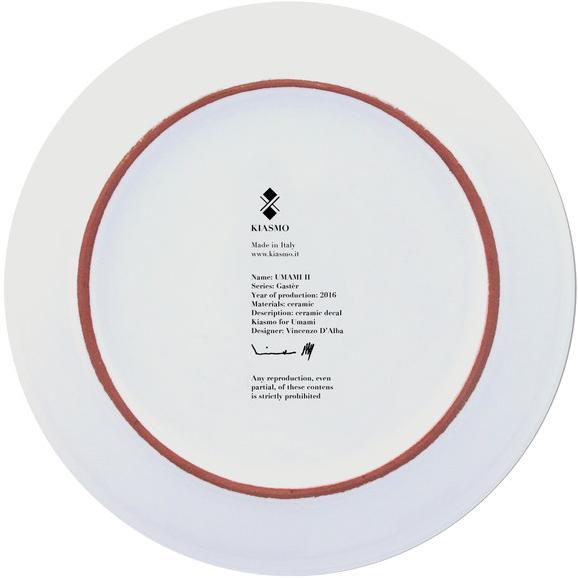 Kiasmo Керамическая тарелка Gastèr sun-id-1365854 - Вид №2