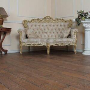 Массивная доска Deker Стори Дуб с брашью (Текстурированная) 300-1200х120 мм.