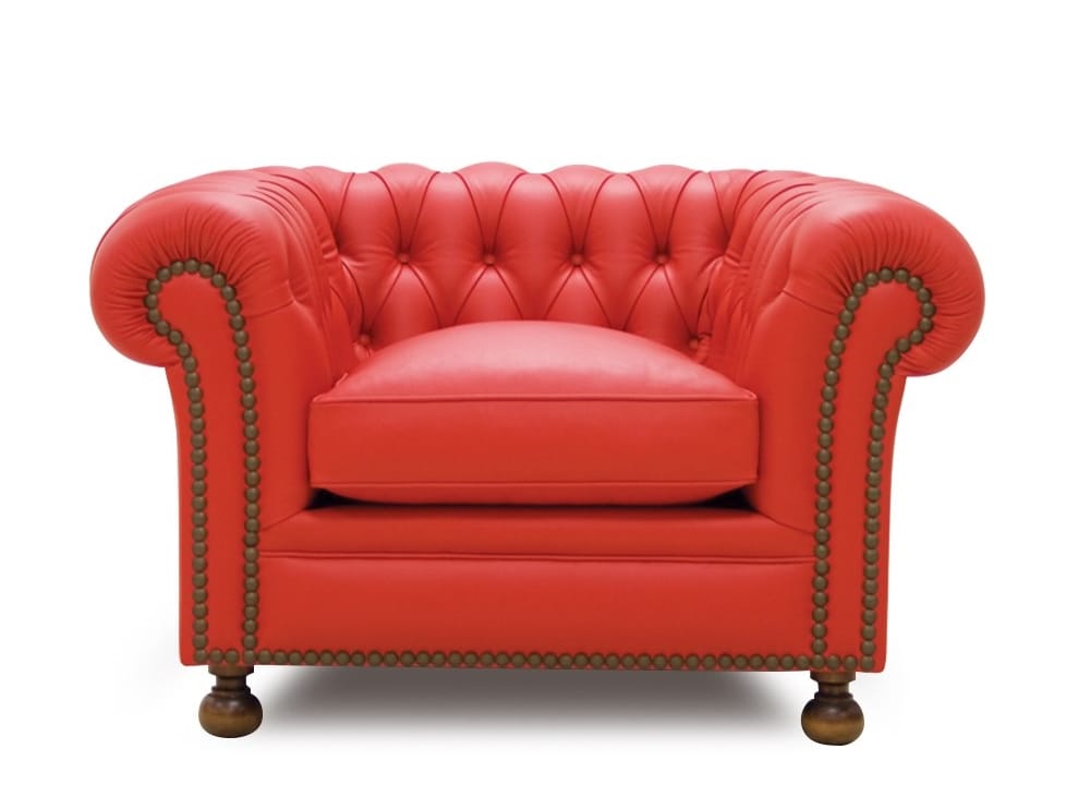 Кожаное кресло с подлокотниками CREARTE COLLECTIONS Chesterfield Classic Origins ARCH-00129925 - Вид №1