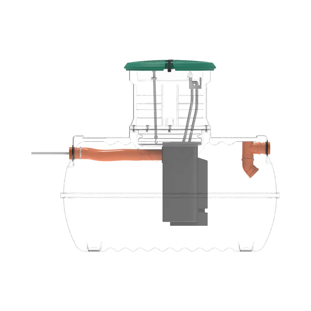 Септик трехкамерный Rostok Ground 4 Pro 1800 литров 660 л/сутки STLM-2129067 - Вид №5