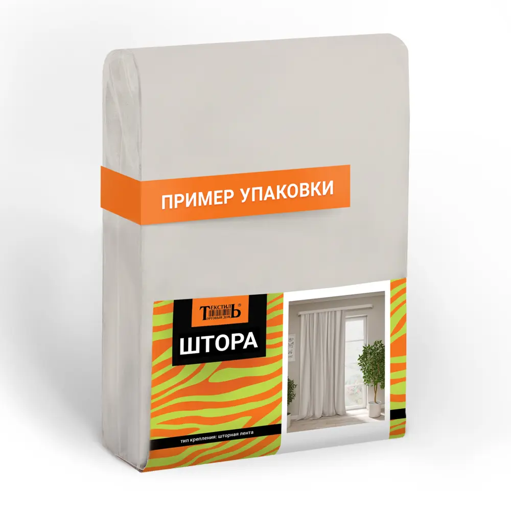 Штора на ленте блэкаут Радость 200x310 см цвет экрю 89447047 STLM-2146557 Santreyd  - Вид №6