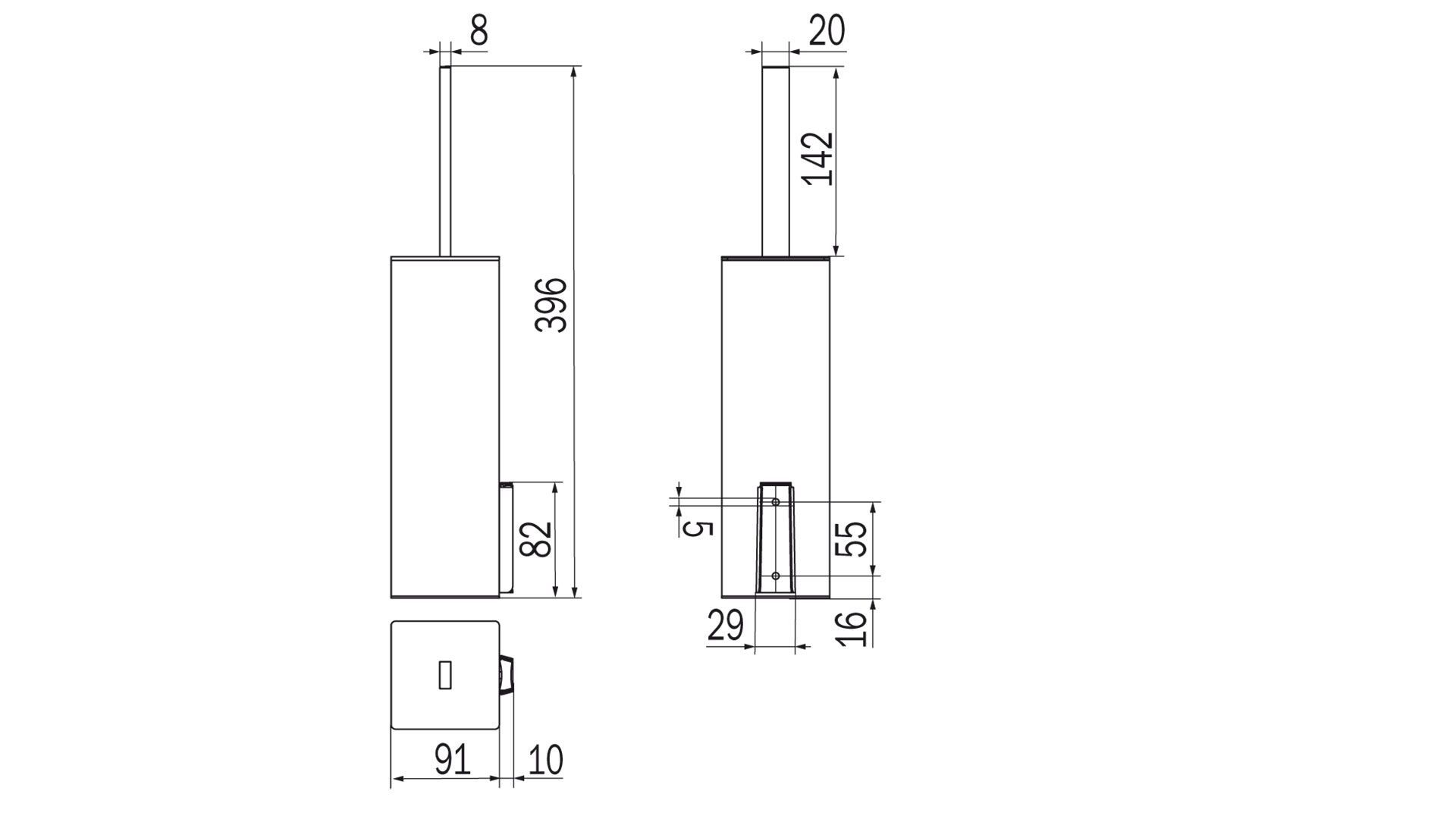 Щетка INDA® ARCH-00059473 - Вид №2
